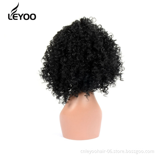 Wholesale Curly Headband Wig For Black Women 6 inch Easy Deep Curly Wig For Beauty Cheap Synthetic Wig
